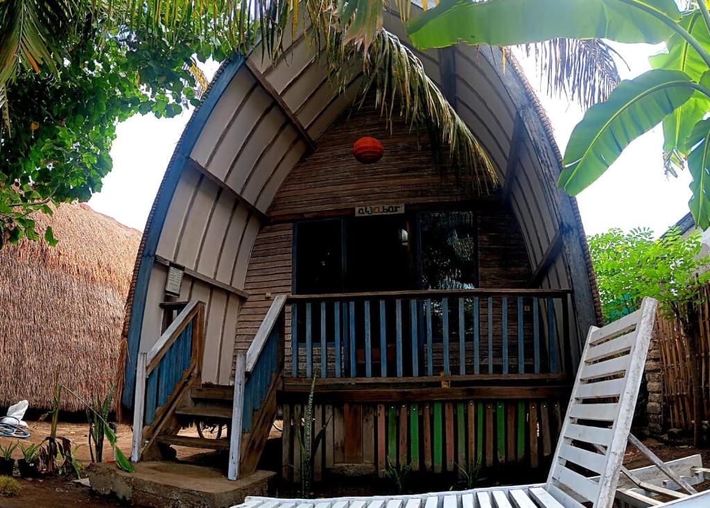Zahrada ubytování Oceansoul Gili Trawangan
