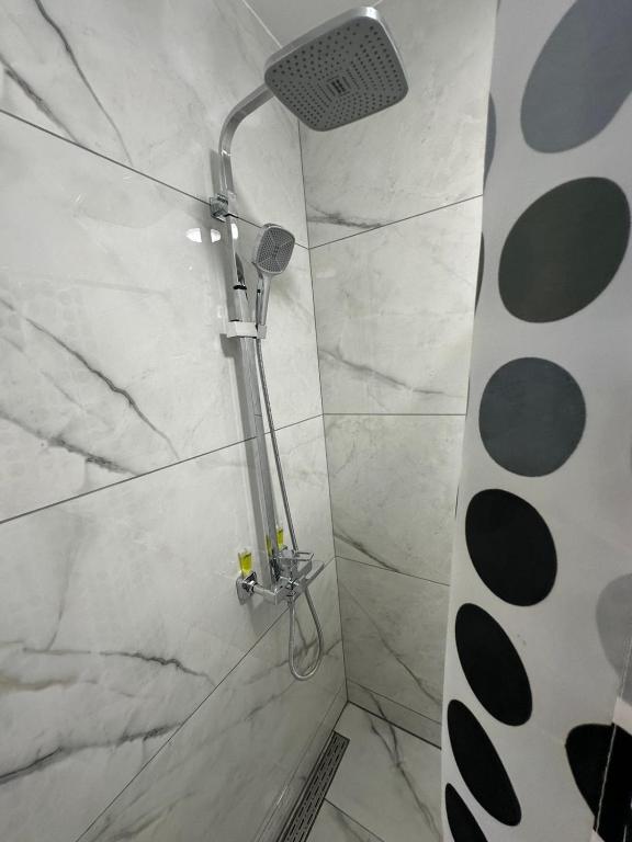 Koupelna v ubytování M-23 Hotel