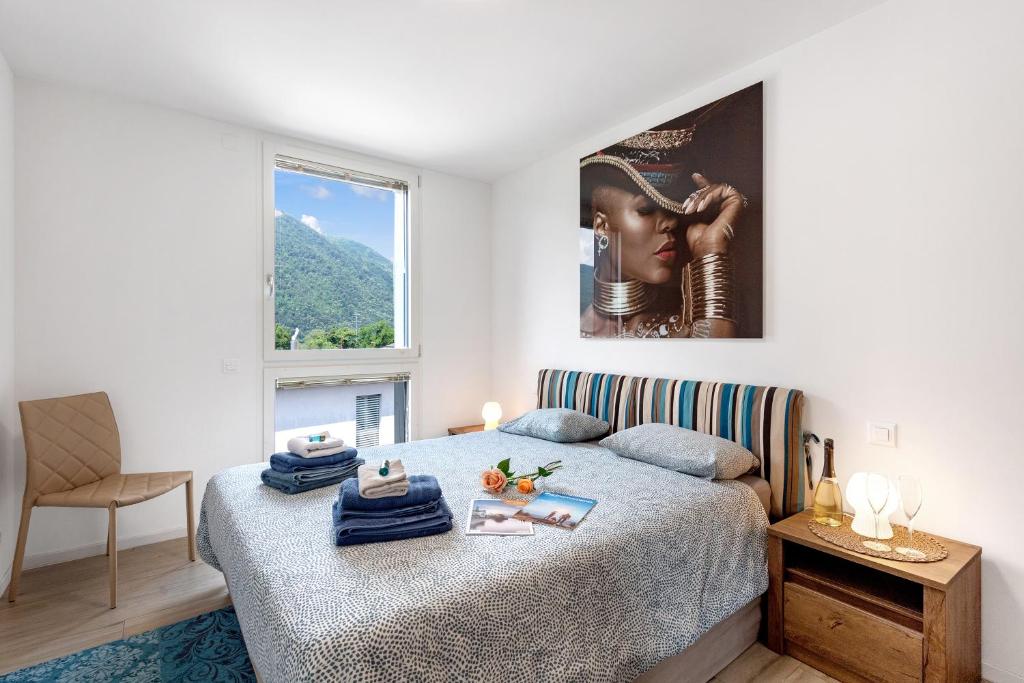 Nespecifikovaný výhled na hory nebo výhled na hory při pohledu z apartmánu
