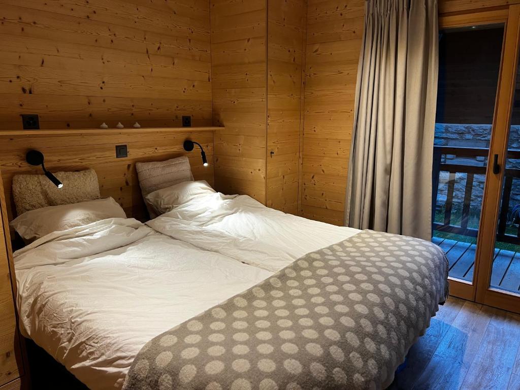 Postel nebo postele na pokoji v ubytování Polaris appartement 2