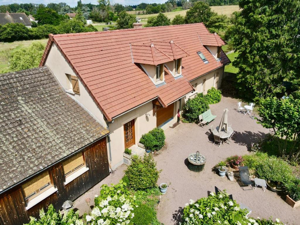 Zahrada ubytování Chambre d'hôtes de charme Jolie futaie en forêt de Tronçais