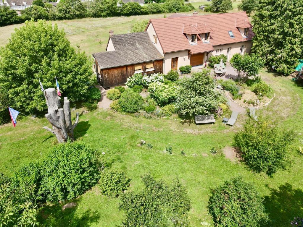 Zahrada ubytování Chambre d'hôtes de charme Jolie futaie en forêt de Tronçais
