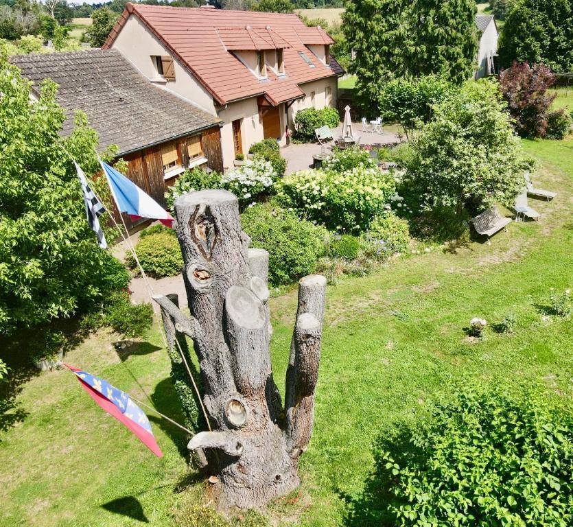 Zahrada ubytování Chambre d'hôtes de charme Jolie futaie en forêt de Tronçais