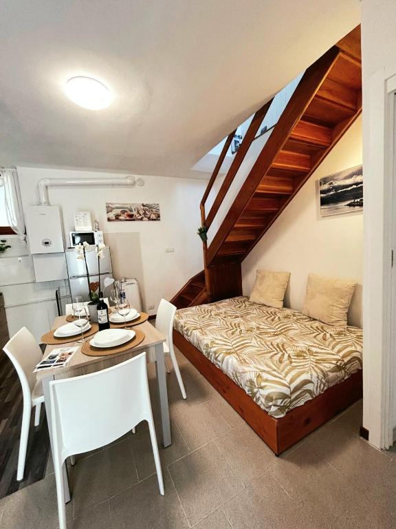 Kuchyň nebo kuchyňský kout v ubytování Casa9cento