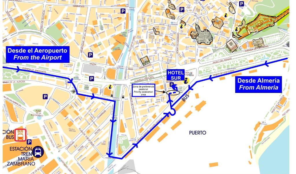 Fotografie z fotogalerie ubytování Hotel Sur Málaga v Malaze