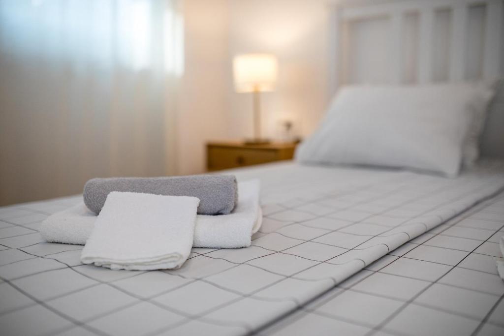 Кровать или кровати в номере Apartmet Jadran