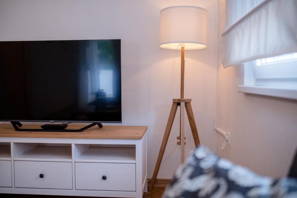 Телевизор и/или развлекательный центр в Apartmet Jadran