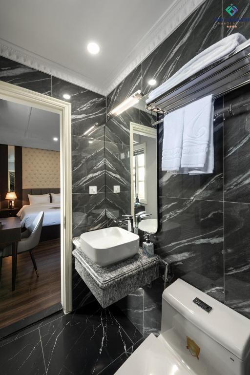 Koupelna v ubytování Beryl Signature Hotel & Travel