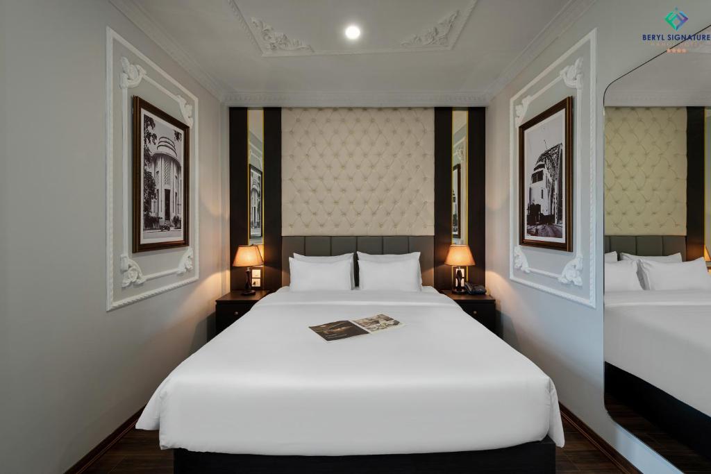 Postel nebo postele na pokoji v ubytování Beryl Signature Hotel & Travel