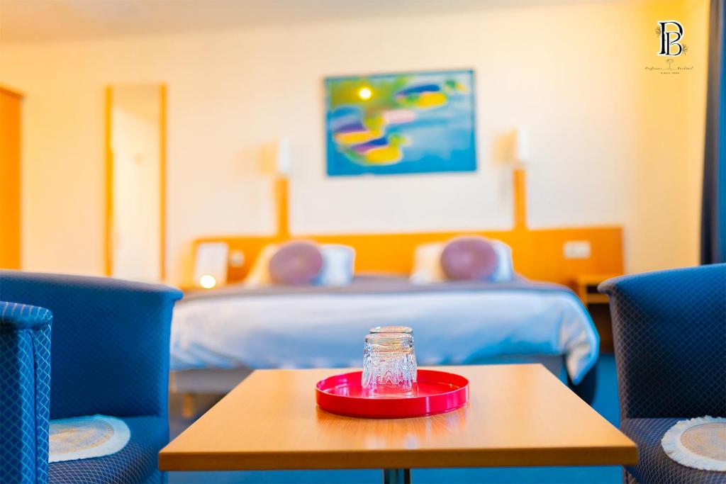 Posezení v ubytování Hotel Professor Leuven Centrum