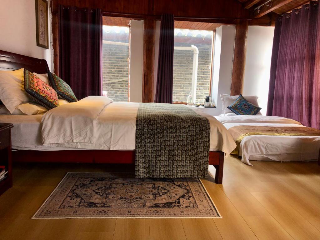 Jayden NAXI Lodge臣安土木纳西小院 - Namaste - Deluxe Doppelzimmer (2 Erwachsene + 1 Kind)