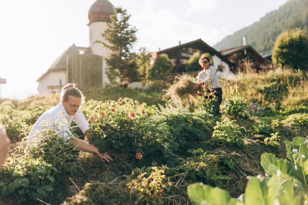 Hosté ubytování Rote Wand Gourmet Hotel, a Member of Design Hotels