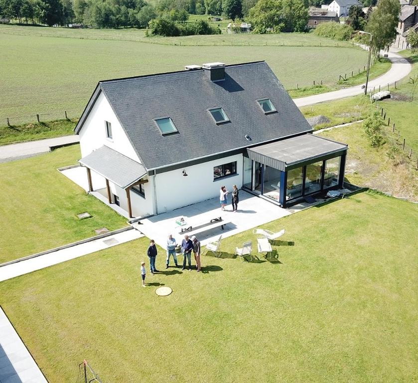 Budova, kde se vila nachází