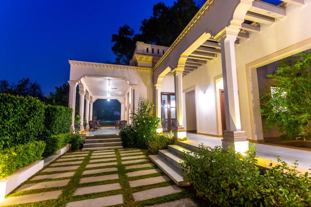 Zahrada ubytování Tree of Life Resort & Spa Varanasi