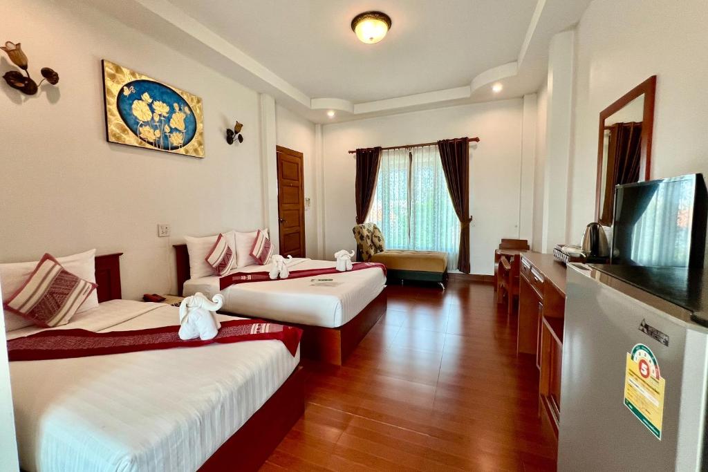 Sawadeelanna Hotel - Triple Chambre De Luxe