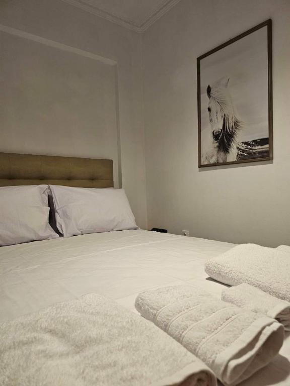 Postel nebo postele na pokoji v ubytování MVM rooms