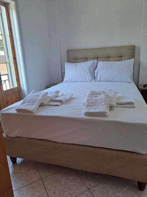 Postel nebo postele na pokoji v ubytování MVM rooms