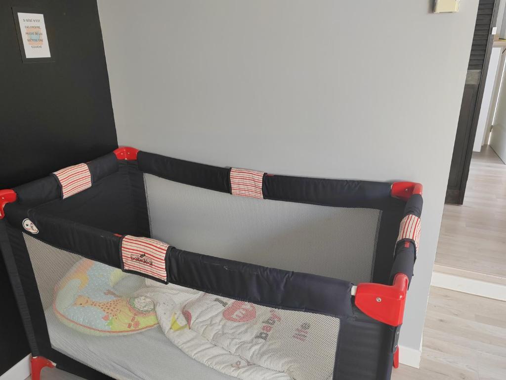Un ou plusieurs lits dans un hébergement de l'établissement L'Escale, chambres chez l'habitant