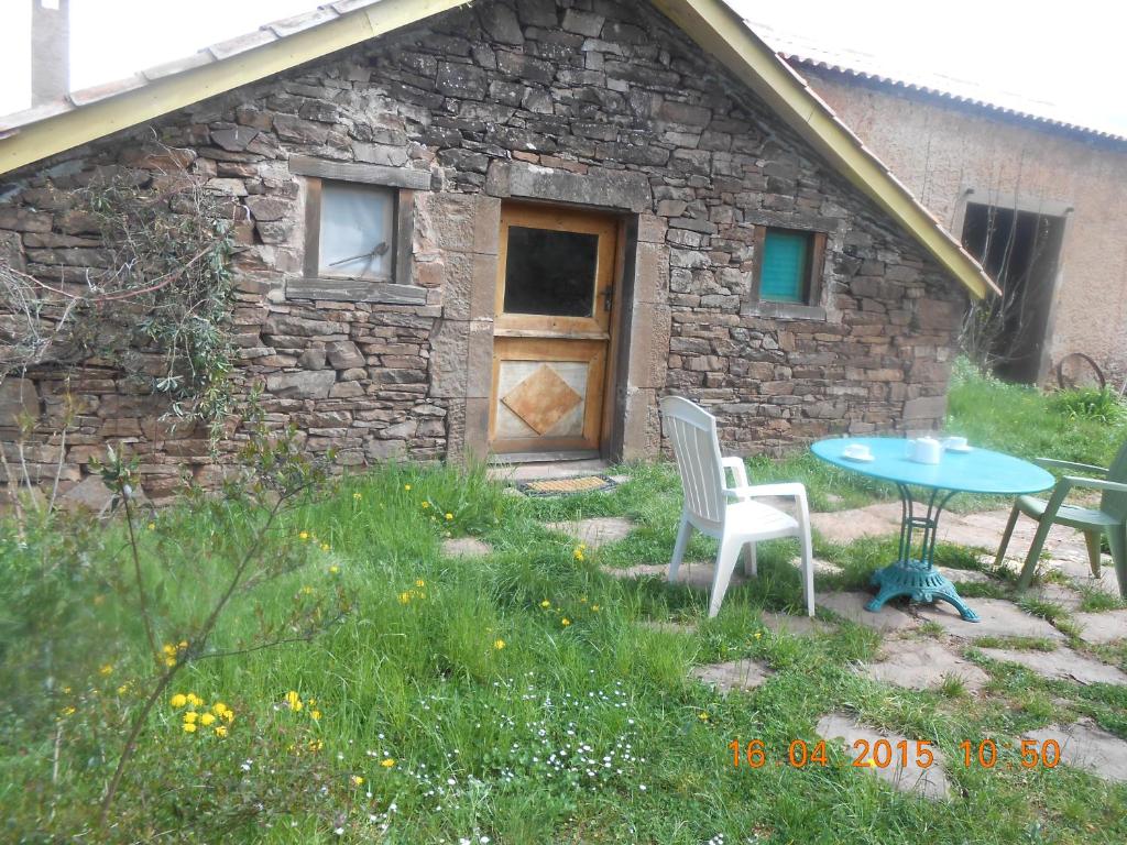 Zahrada ubytování Gîte des Monts