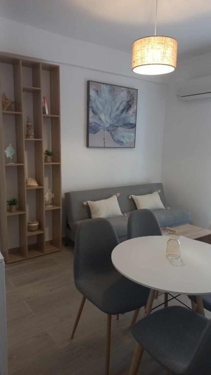 Posezení v ubytování Lara Sea View apartment