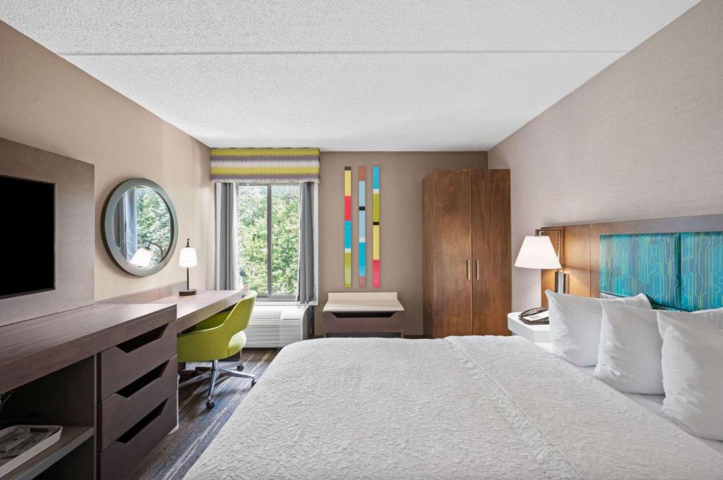 Hampton Inn Cleveland-Westlake - Kamer Met Kingsize Bed - Niet-Rokers