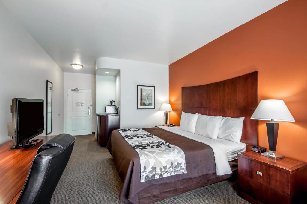 Sleep Inn & Suites Lawton Near Fort Sill - Kamer Met Kingsize Bed - Niet-Rokers