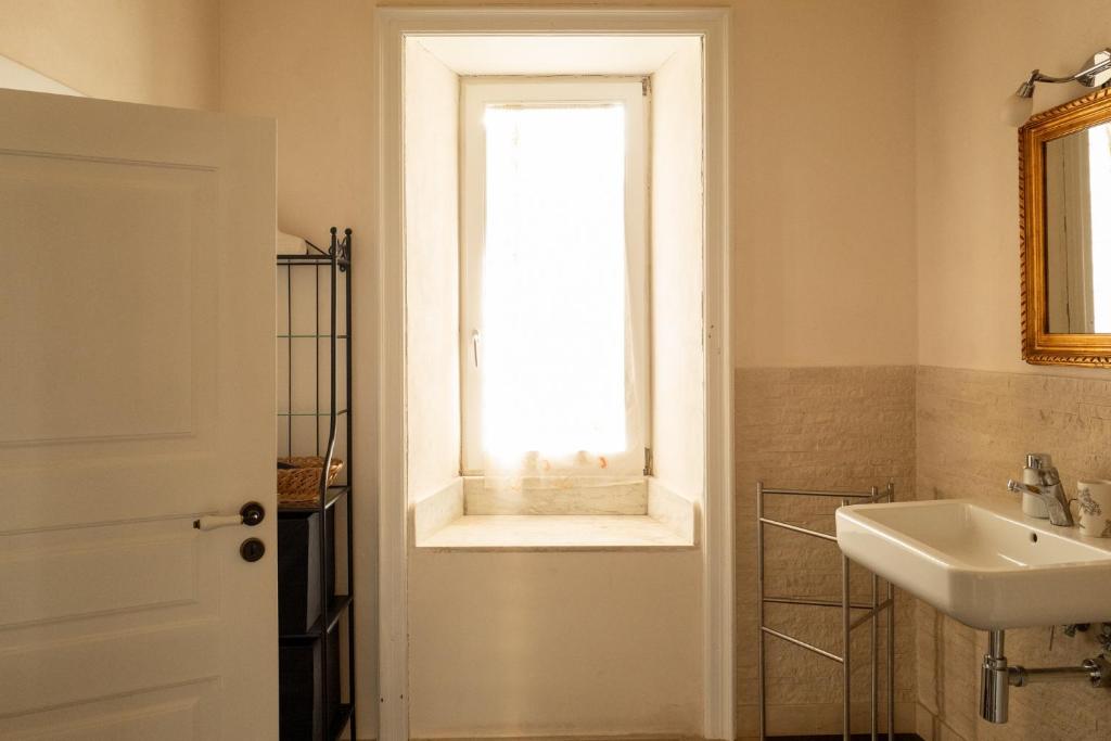 Koupelna v ubytování Casa Sipione Papa