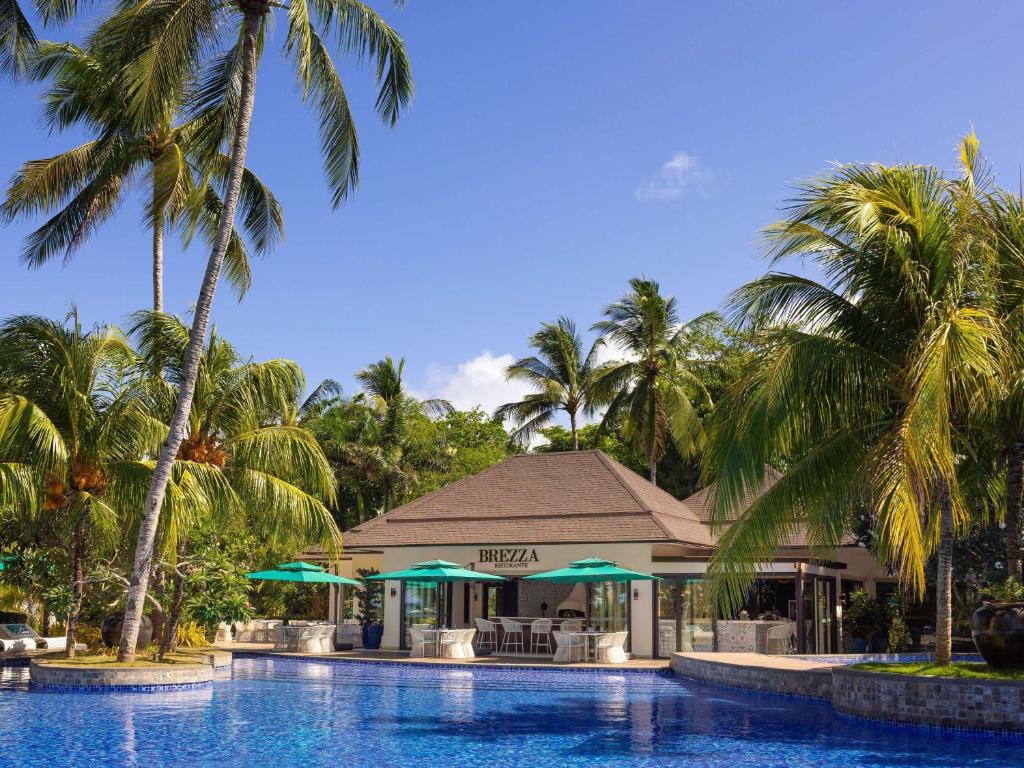 Bazén v ubytování Movenpick Resort & Spa Boracay nebo v jeho okolí