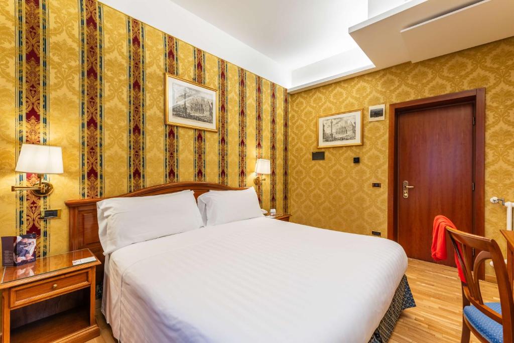 Postel nebo postele na pokoji v ubytování Hotel Raffaello - Sure Hotel Collection by Best Western