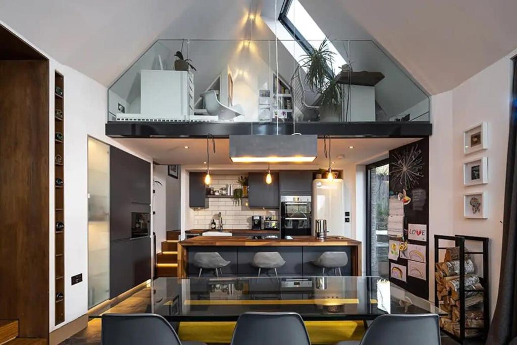 Kuchyň nebo kuchyňský kout v ubytování Roselea Cottage