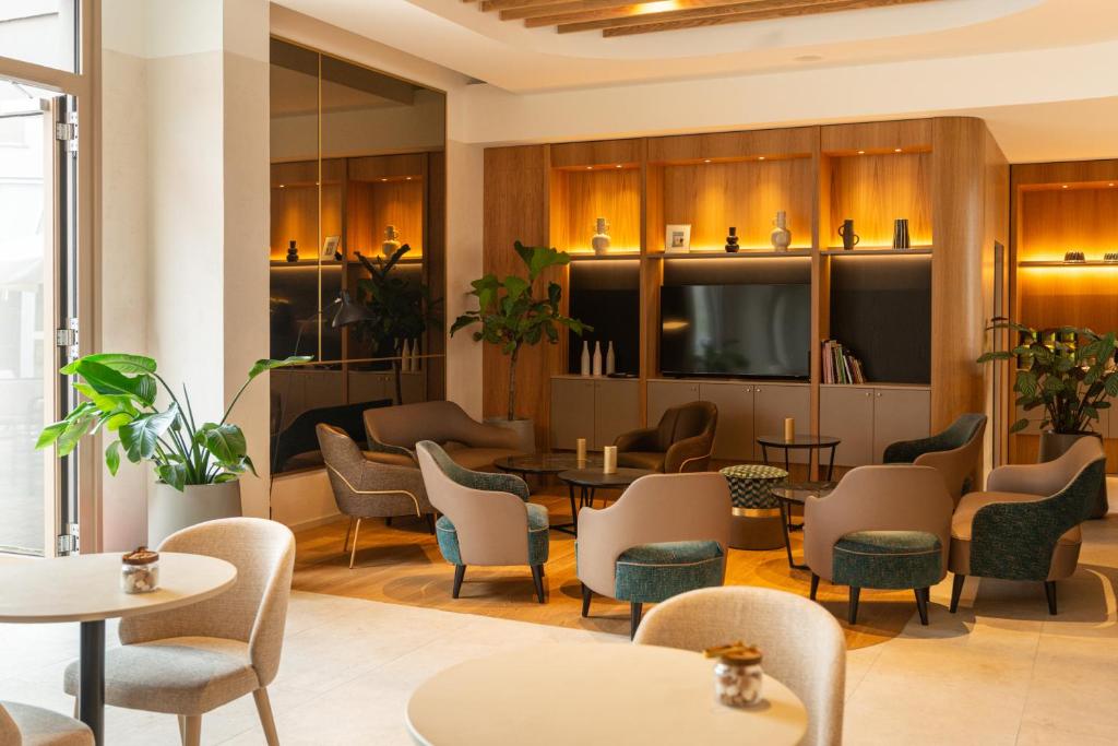 Posezení v ubytování Mercure Colmar Centre Unterlinden