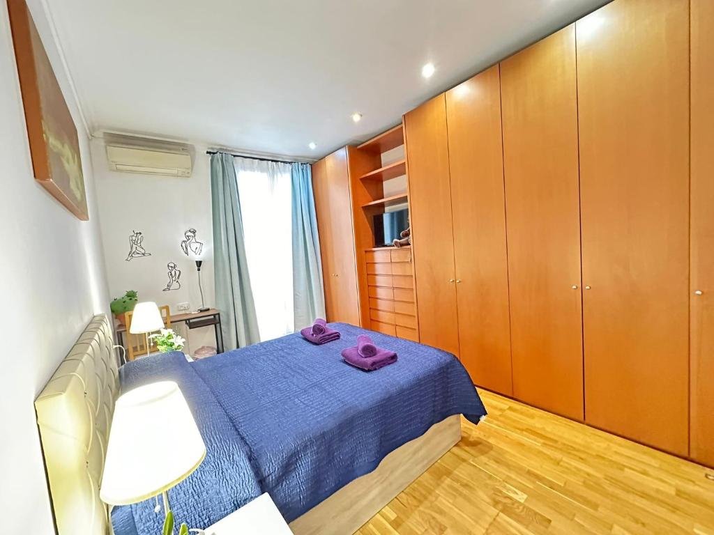 Postel nebo postele na pokoji v ubytování Calabria rooms