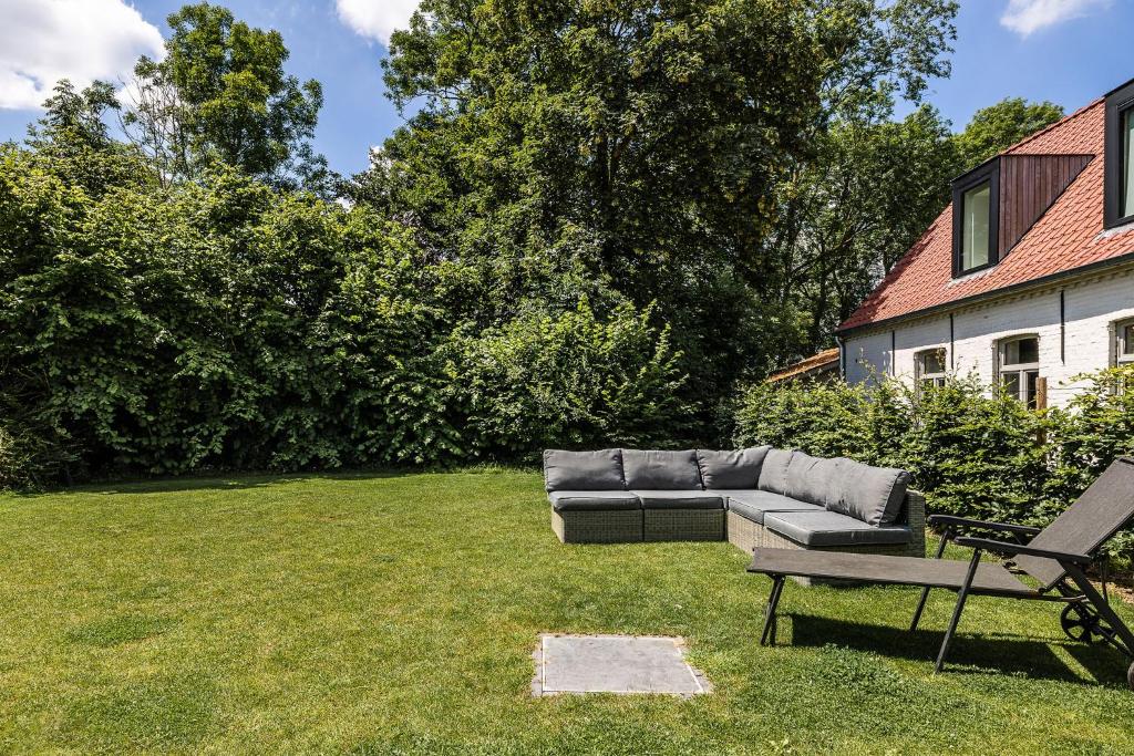 Zahrada ubytování In 't Wiel Oudenaarde