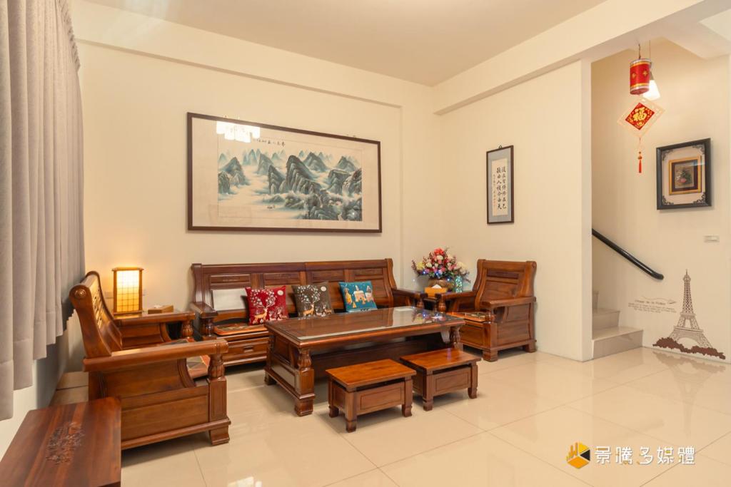 Posezení v ubytování Hong Lai Guest House