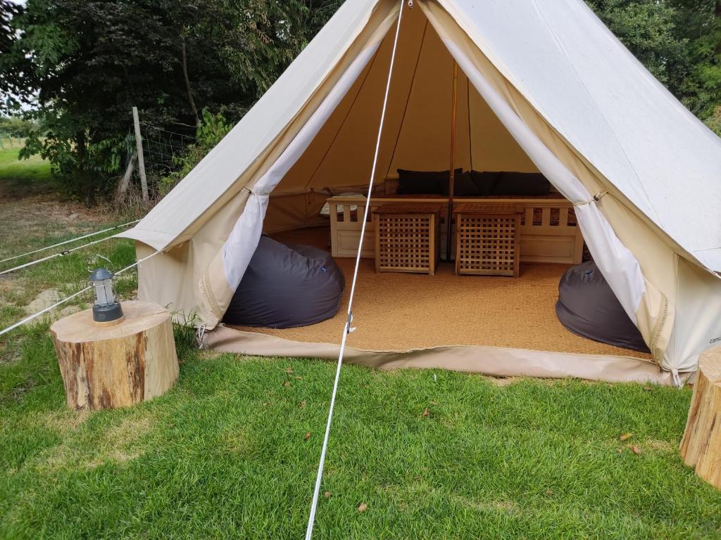 Zahrada ubytování Getaway: Glamping nahe Hamburg