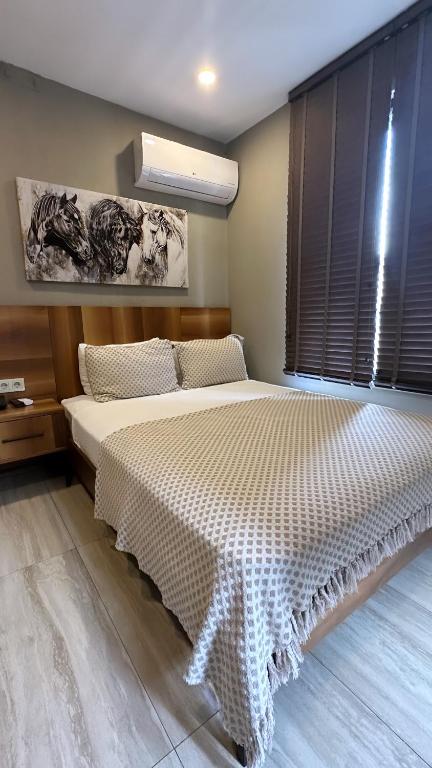 Postel nebo postele na pokoji v ubytování Villa Siesta Hotel Istanbul Airport