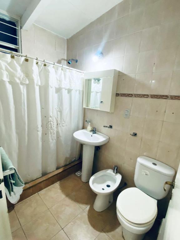 Koupelna v ubytování CASA NUEVA