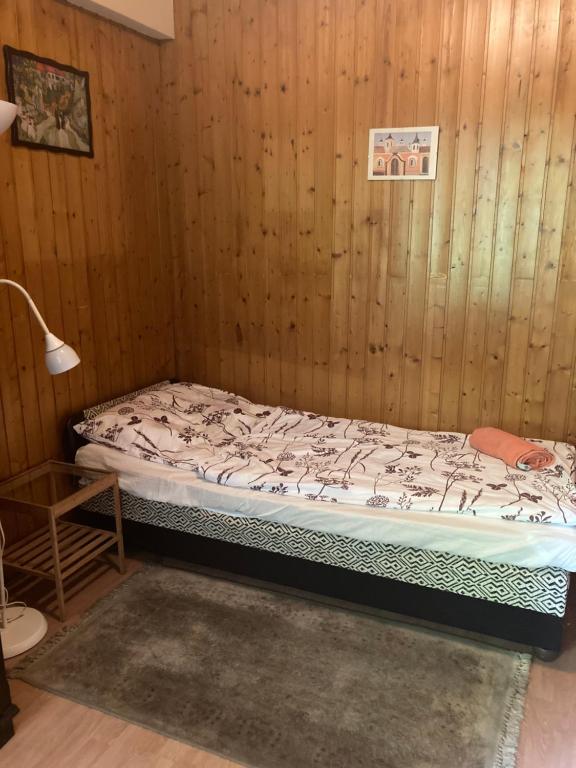Postel nebo postele na pokoji v ubytování Apartman-Donau Tát