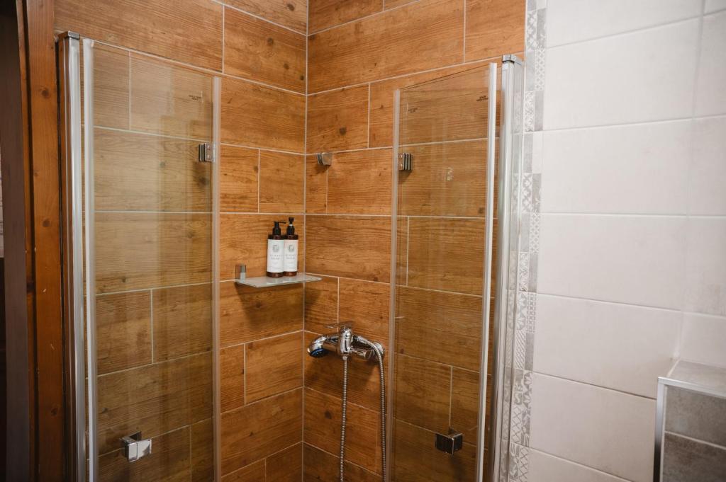 A bathroom at Majláthova Chata Popradské Pleso
