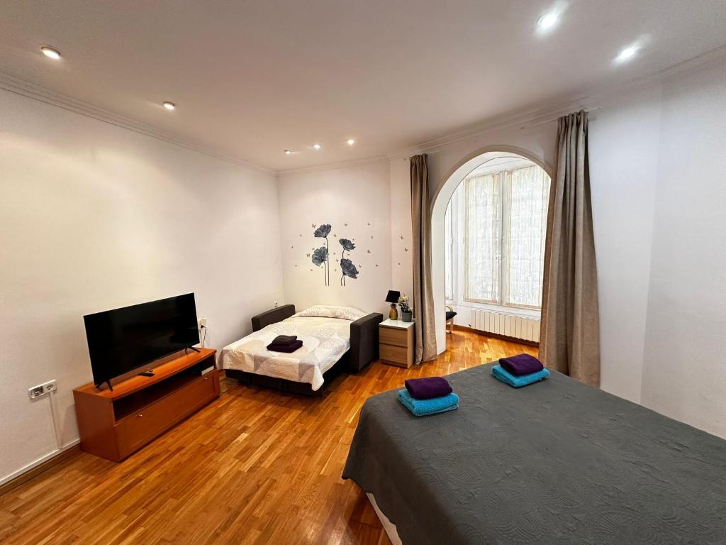 Postel nebo postele na pokoji v ubytování Calabria rooms