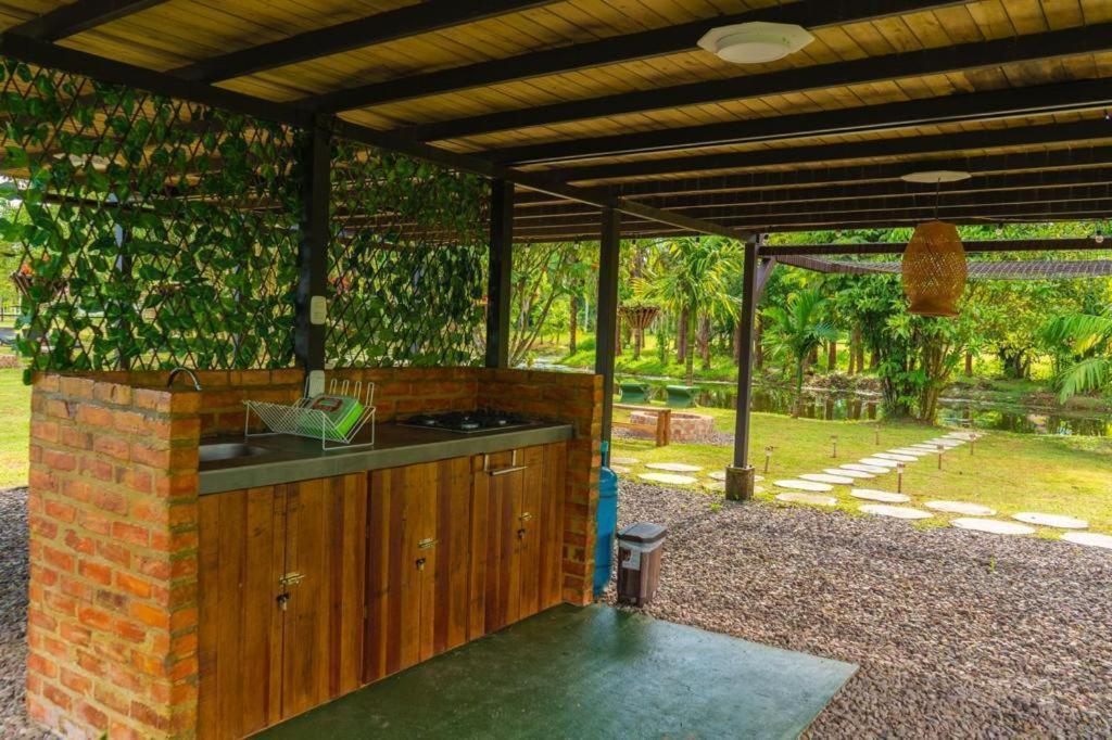 Zahrada ubytování Glamping Villas del Llano