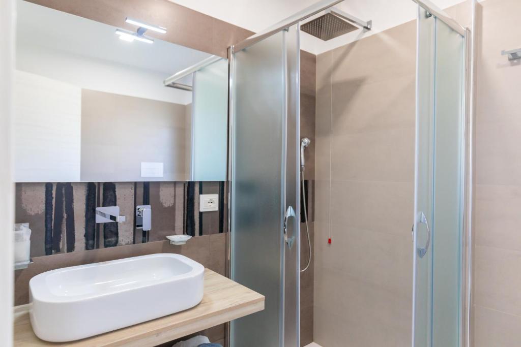 Koupelna v ubytování Altum Hotel Tropea