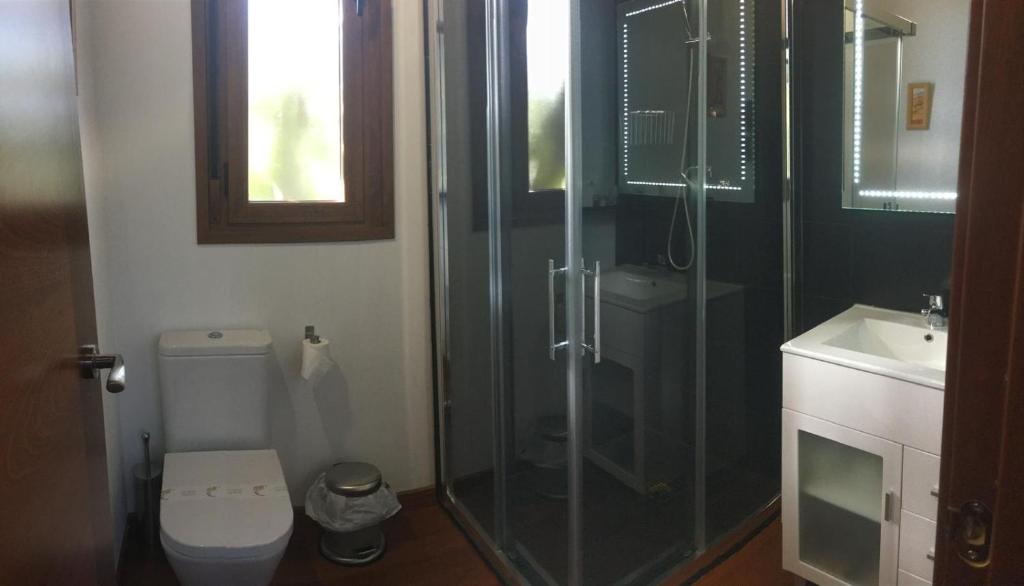 Kúpeľňa v ubytovaní Cabaña El Valle
