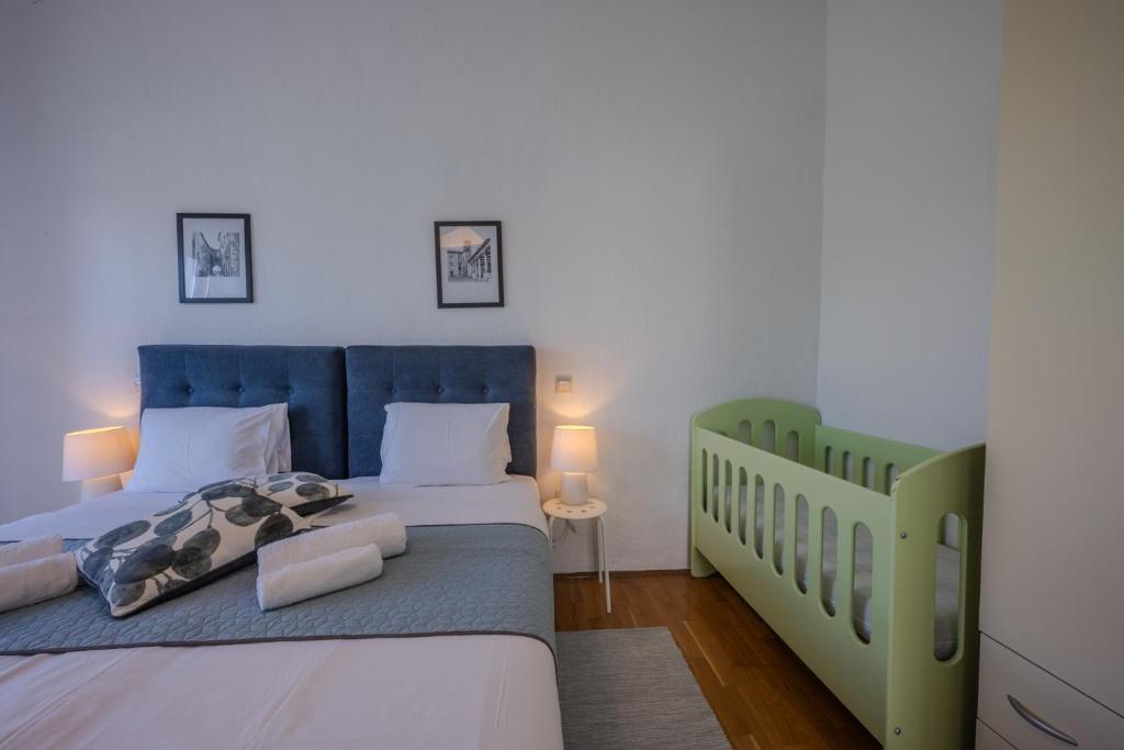 Postel nebo postele na pokoji v ubytování Villa Sonne in Paradis