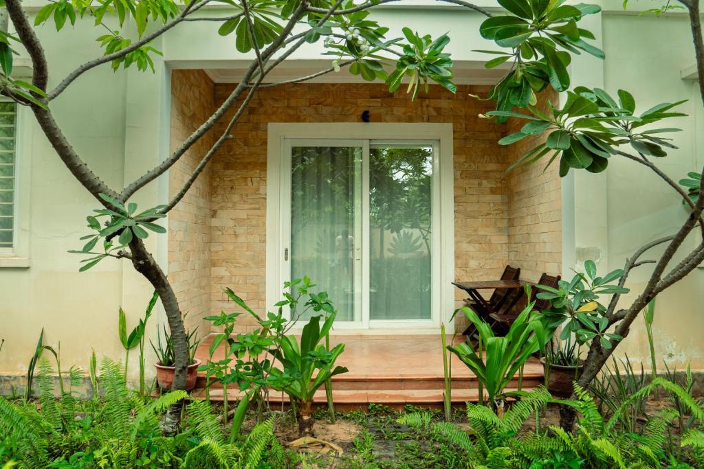 Zahrada ubytování Siemreap Green Residence