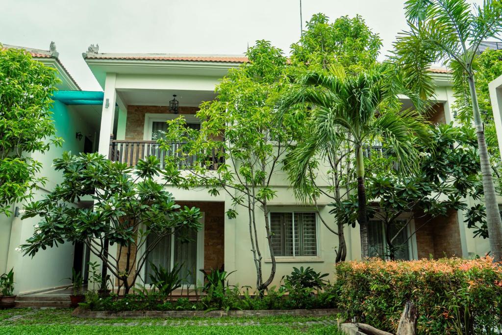 Zahrada ubytování Siemreap Green Residence