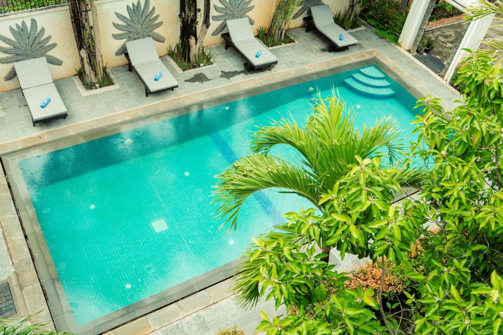 Bazén v ubytování Siemreap Green Residence nebo v jeho okolí