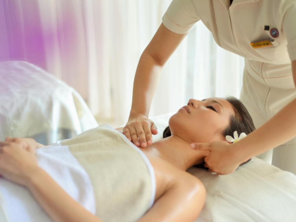 Lázně a/nebo wellness v ubytování Okinawa Kariyushi Resort EXES Onna