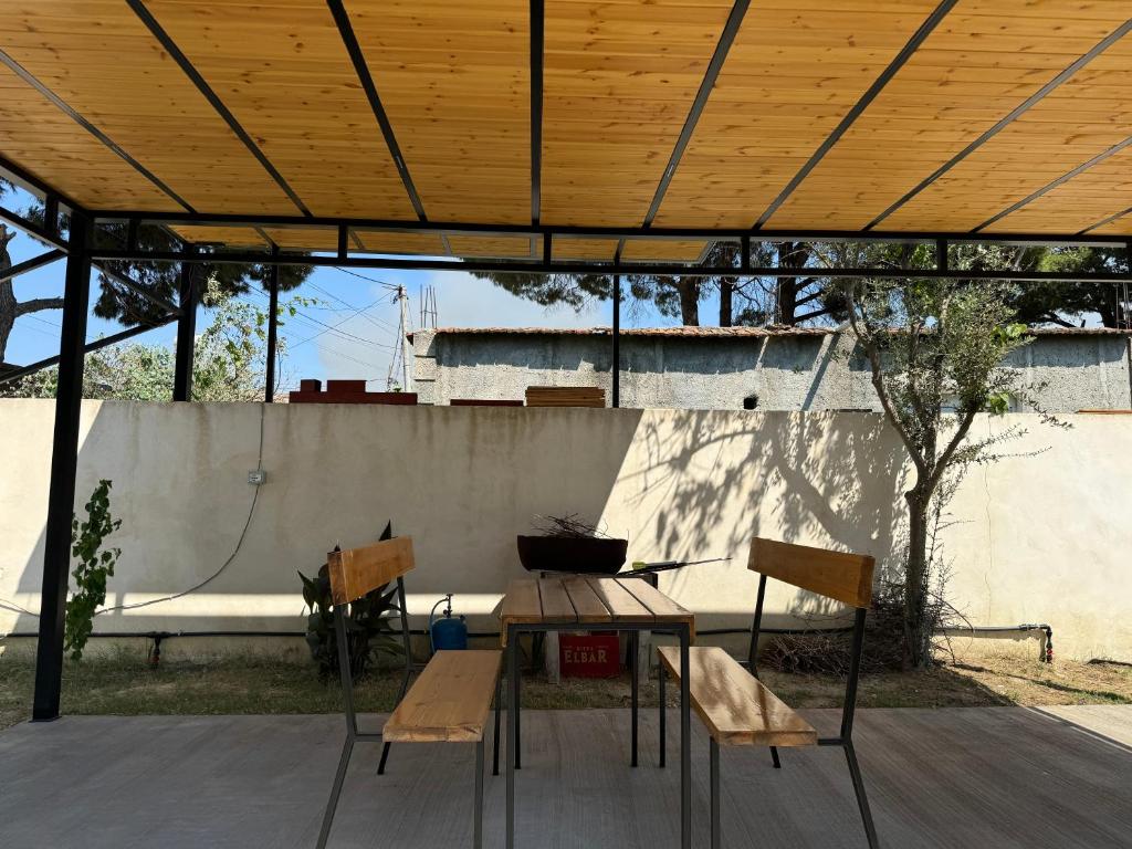 Balkón nebo terasa v ubytování Lazaj Villa