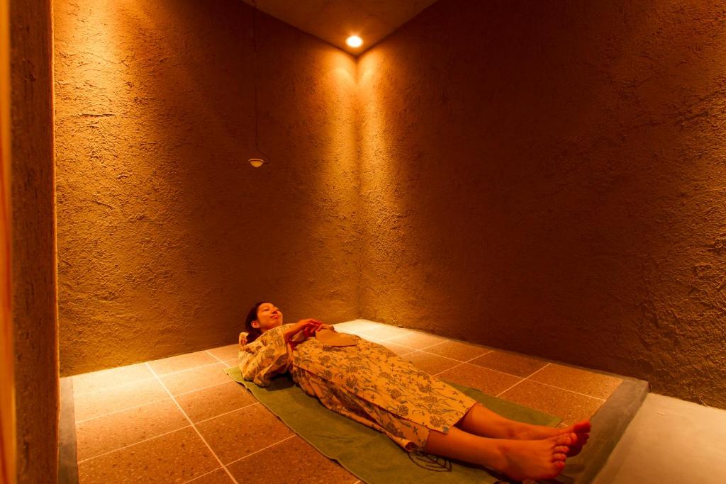 Lázně a/nebo wellness v ubytování Ryokan Yoshidaya